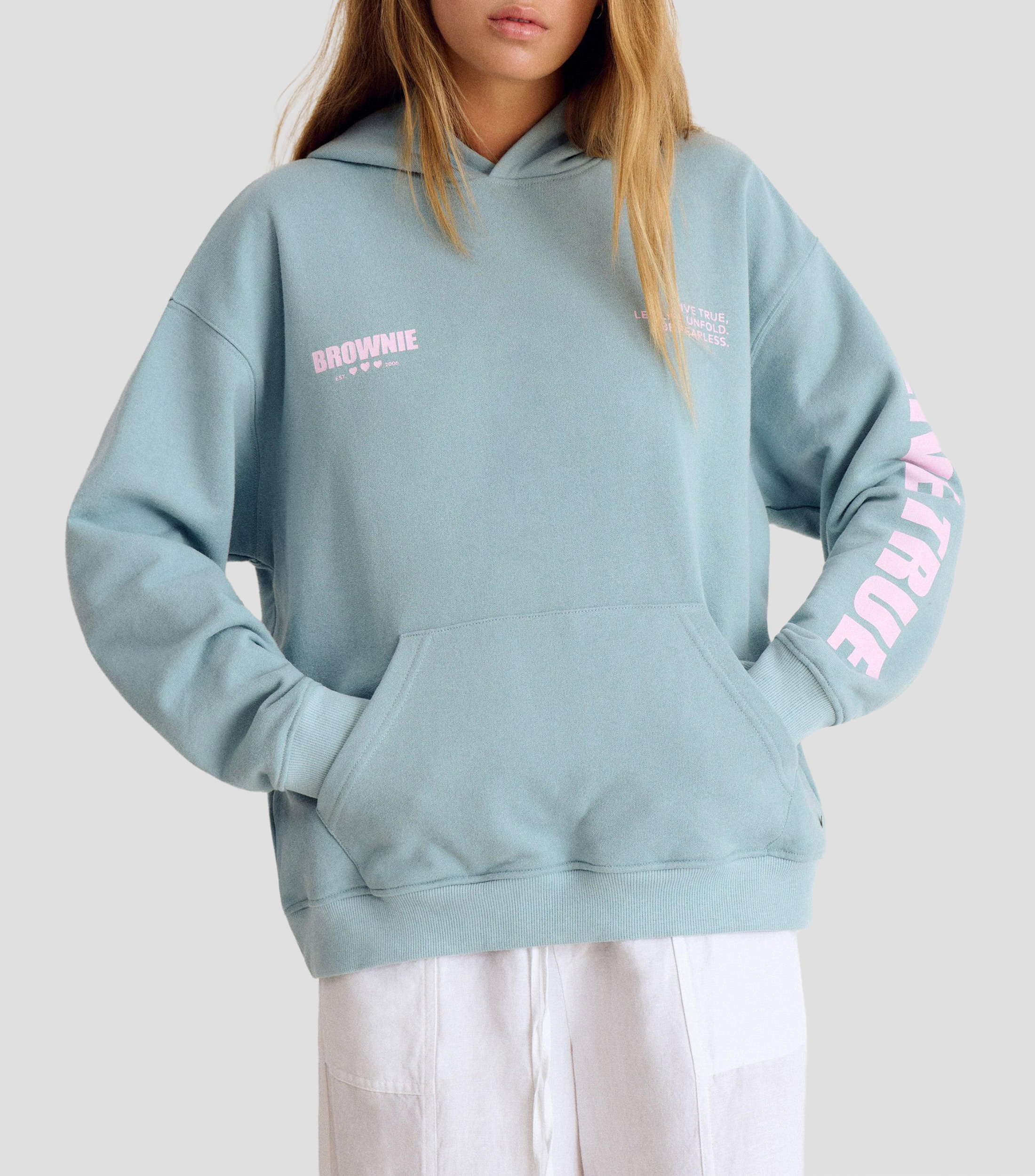 Sudadera canguro con capucha Mujer